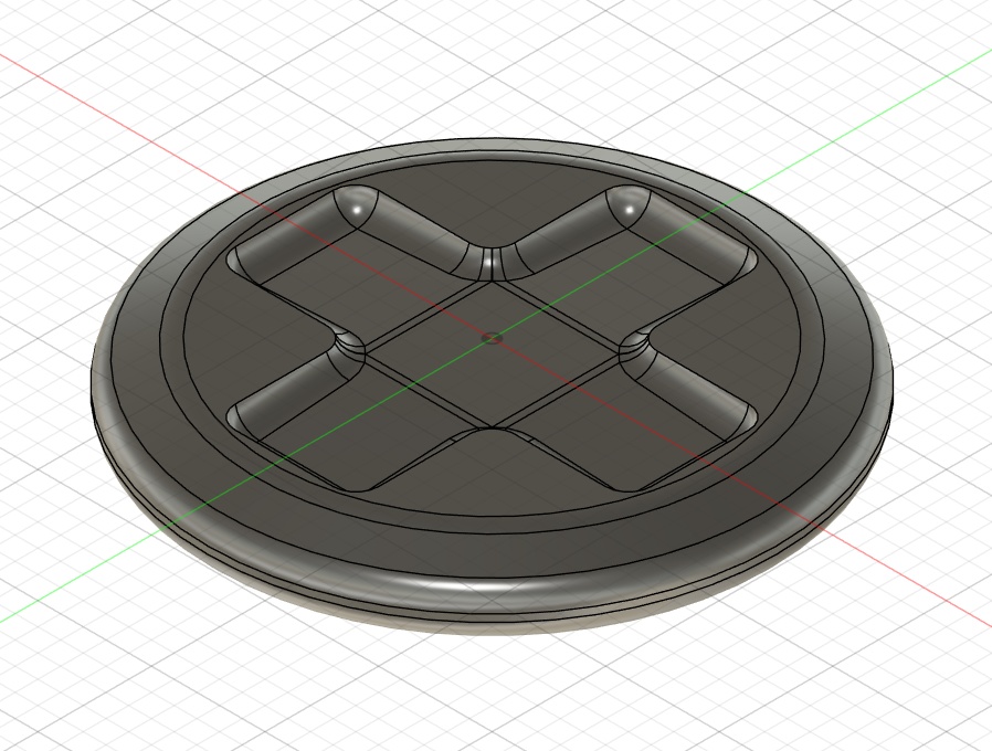 GBポケット用十字アシストパッド(3Dプリント用データ)