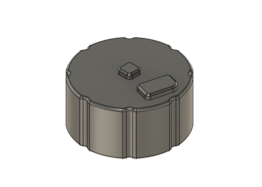 3.5インチフロッピー回転ノブ（3Dプリント用データ）