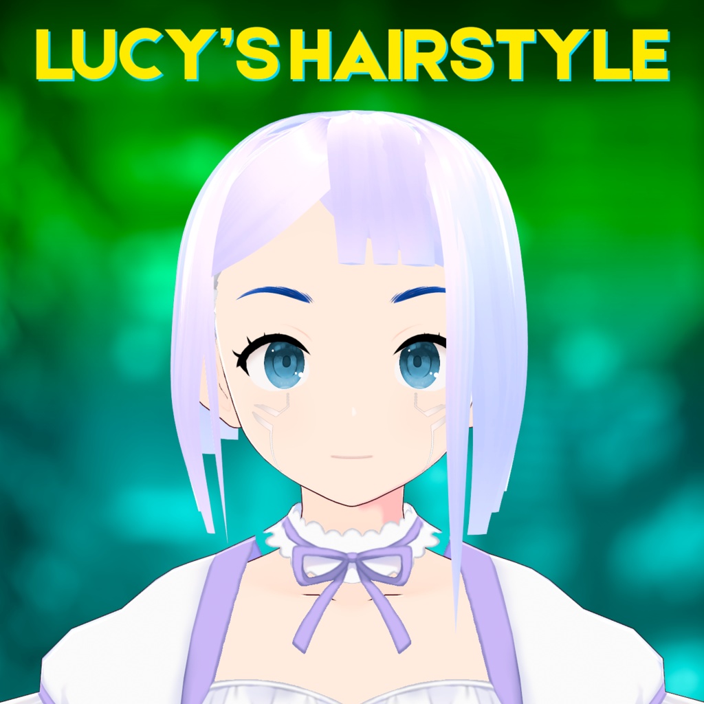 【VROID STABLE】 Lucy's hair preset /【VROID STABLE】ルーシーのヘアプリセット