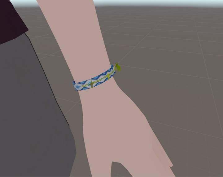 VRChat向け_ミサンガブレスレット