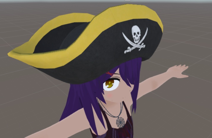 VRChat向け_海賊の帽子