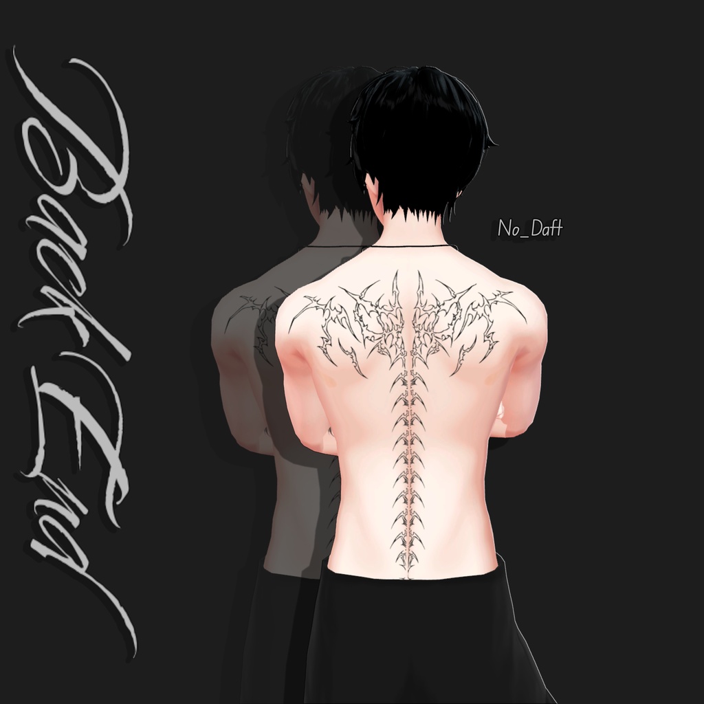 [VRChat] Back End Tattoo 