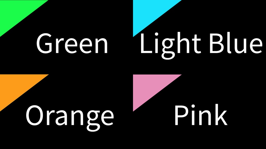【サムネ用素材】ナンバリングに使えるフレーム素材