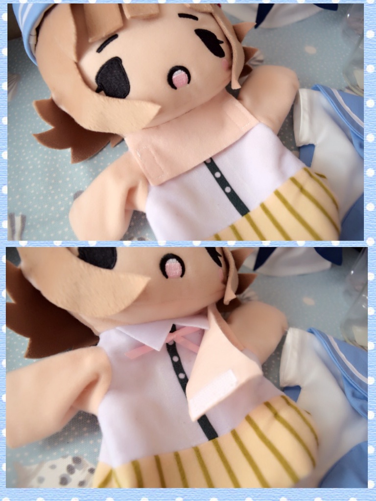 セーラー服セット(パペット用)