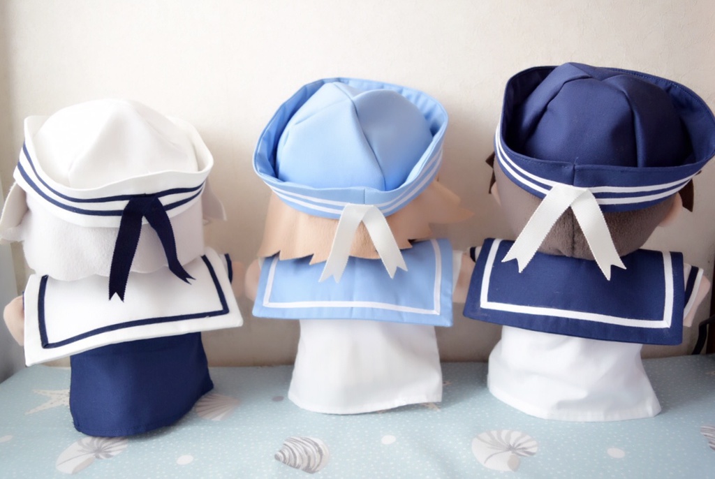 セーラー服セット(パペット用)
