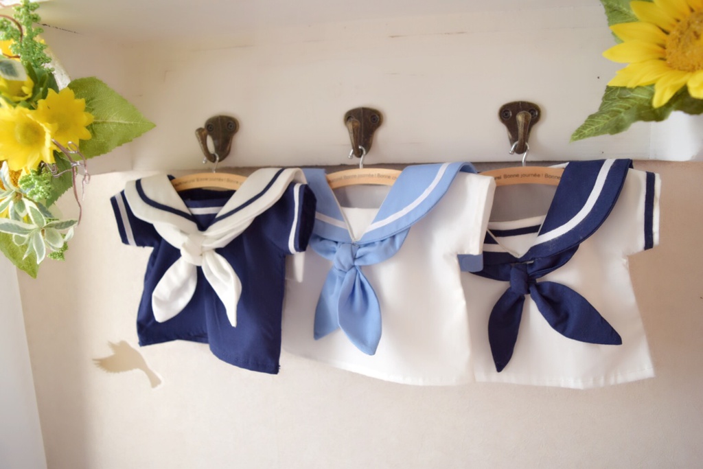 セーラー服セット(パペット用)