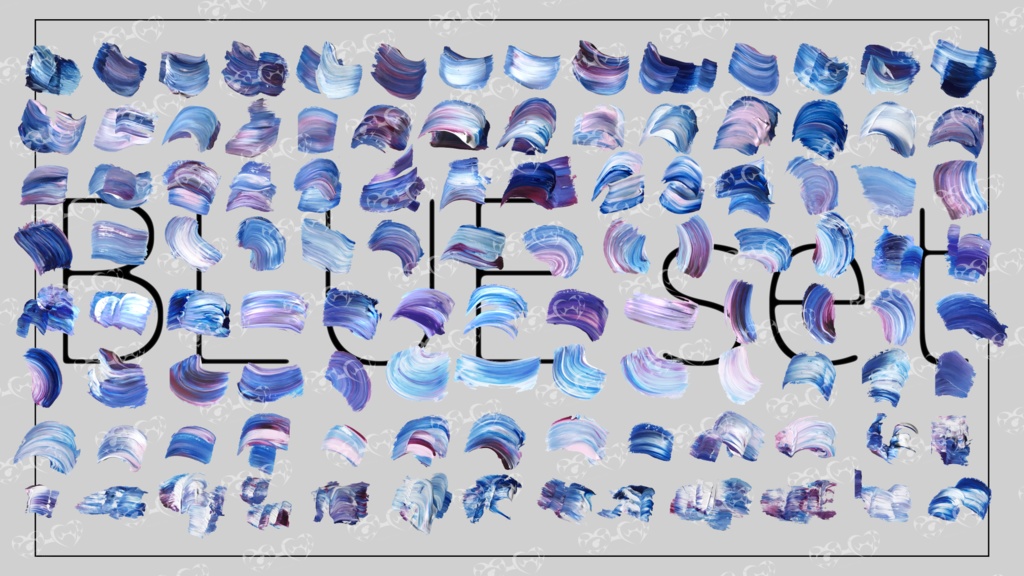 【TRPG向け素材】絵の具の透過PNG素材