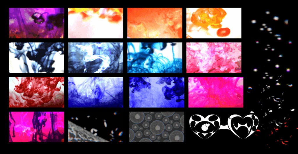 【TRPG向け素材】背景向けAPNG(webp)素材(インク・プリズム・花びら)