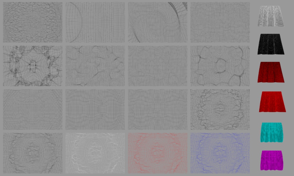 【TRPG向け素材】背景向けAPNG・PNG素材(動くグリッド・カーテン・マーブル)