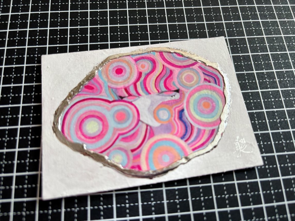 【アナログ原画】ATC・豆色紙(12月31日まで)