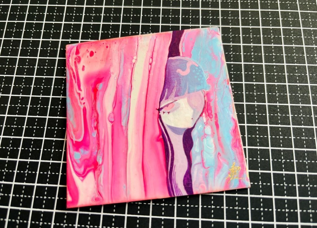 【アナログ原画】ATC・豆色紙(12月31日まで)