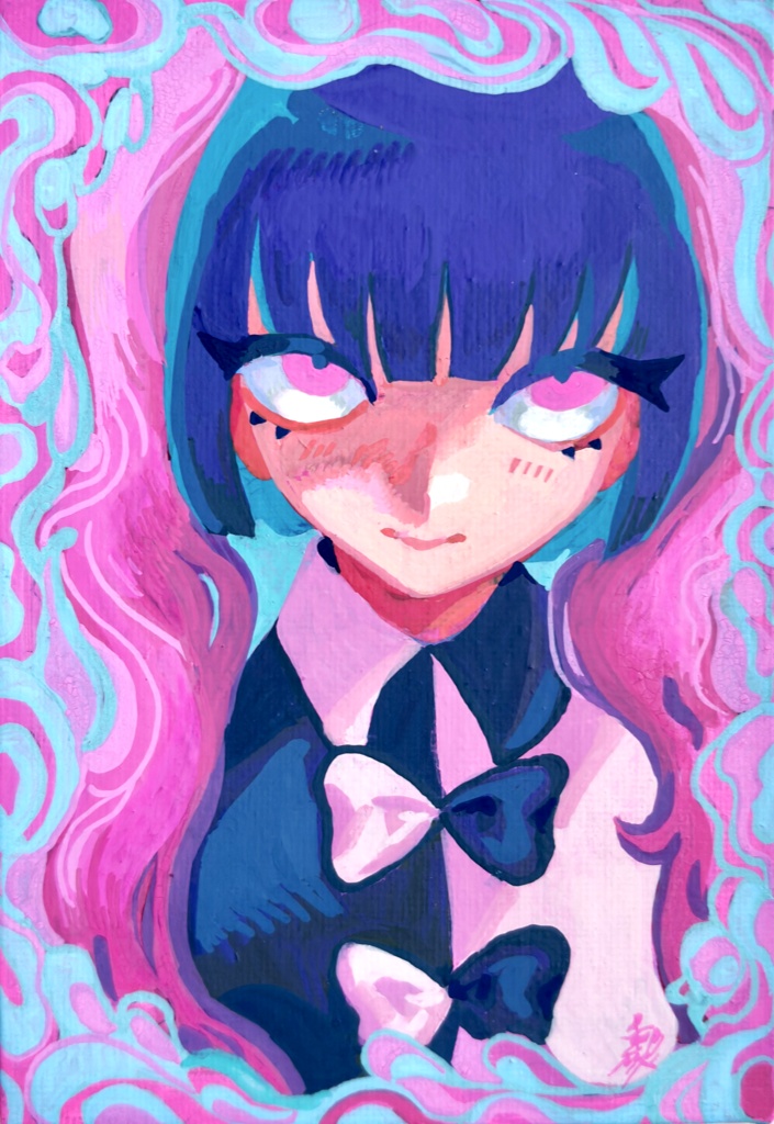 アナログドローイング原画