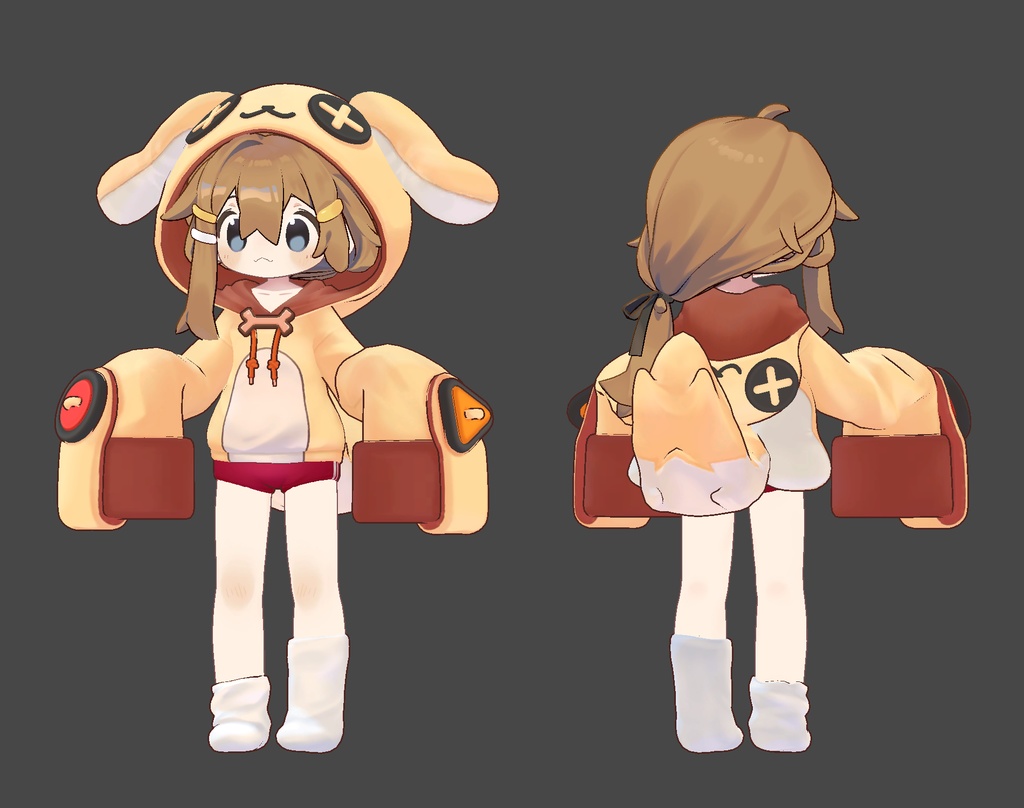 パピーパーカー【まめひなた用】