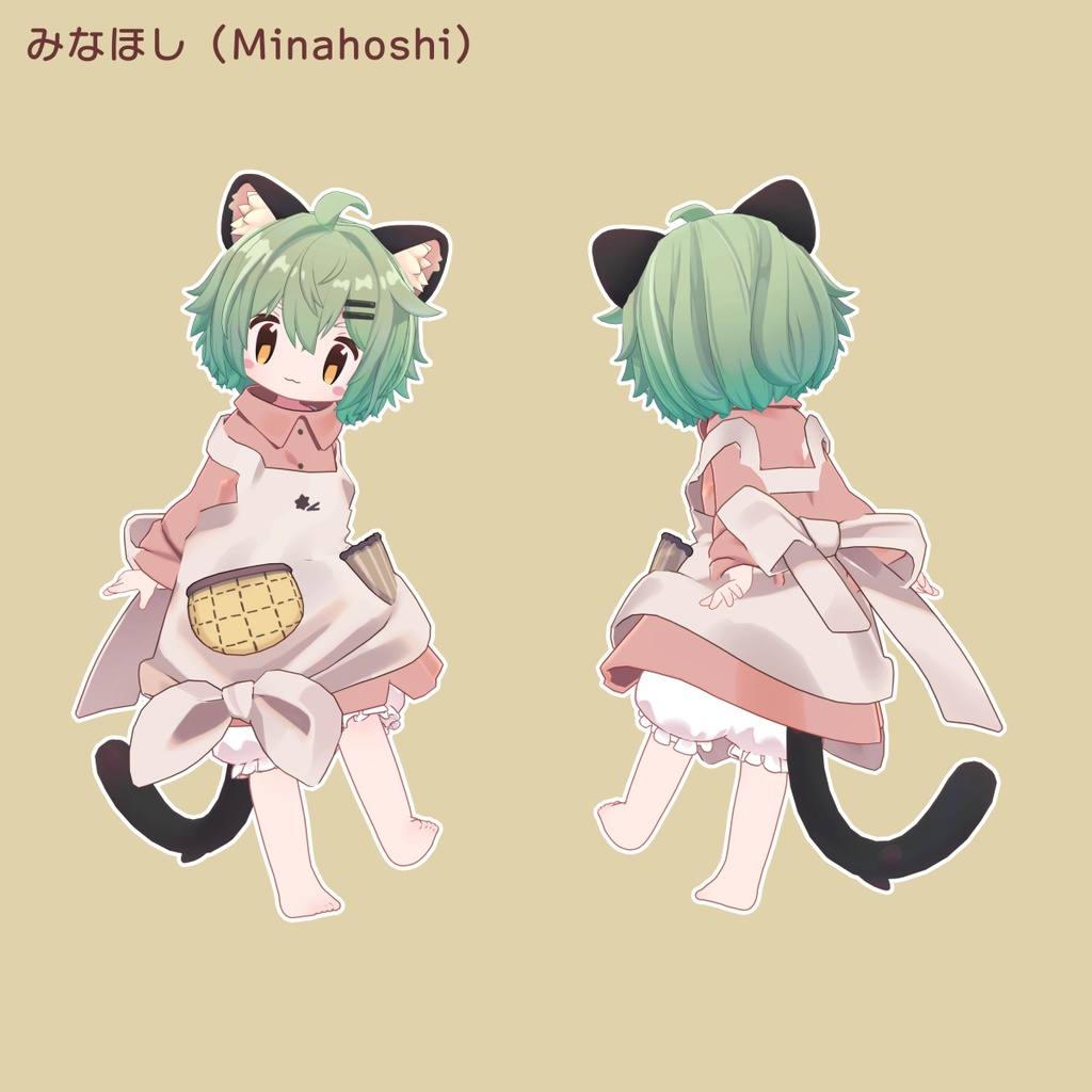 チョコショートヘア【16アバター対応】