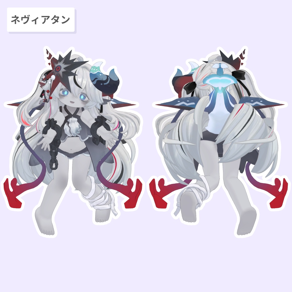 キプさまサイドアップ【23アバター対応 / 3D髪型】