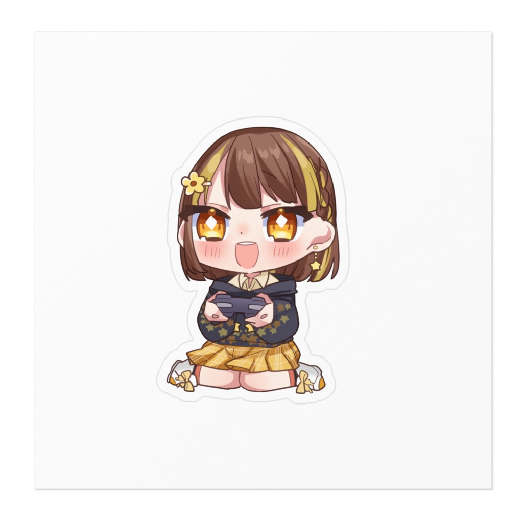 ミニキャラステッカー 星笑きゃしー