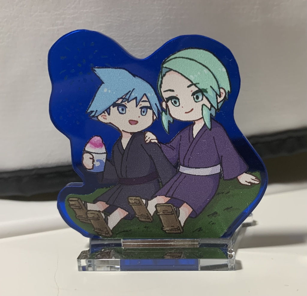 アルティメット花火　ミクリとダイゴ　ミニアクリルスタンド