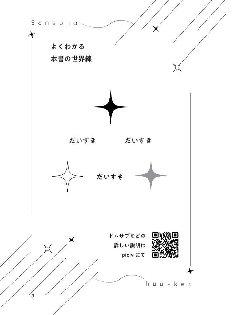 酸素の風景【hrak出ツーDom/Sub小説本】