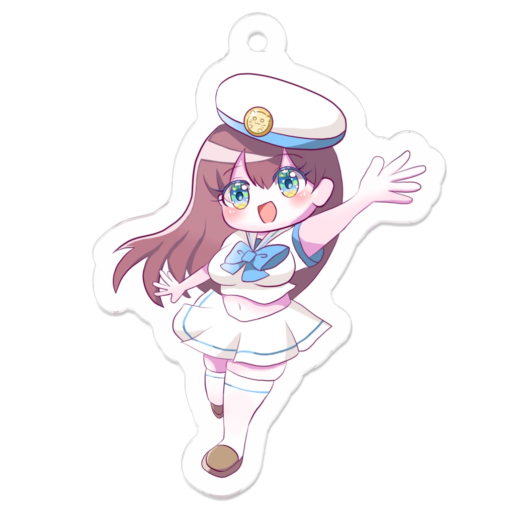 モルーイちゃんのアクリルキーホルダー
