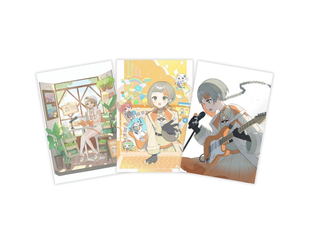 知声ポストカード(3枚セット)
