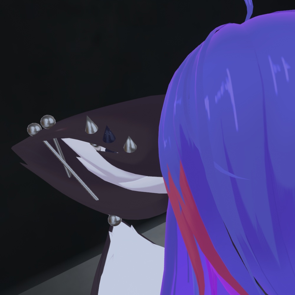 【Vrchat対応】 自由自在ピアス 五種