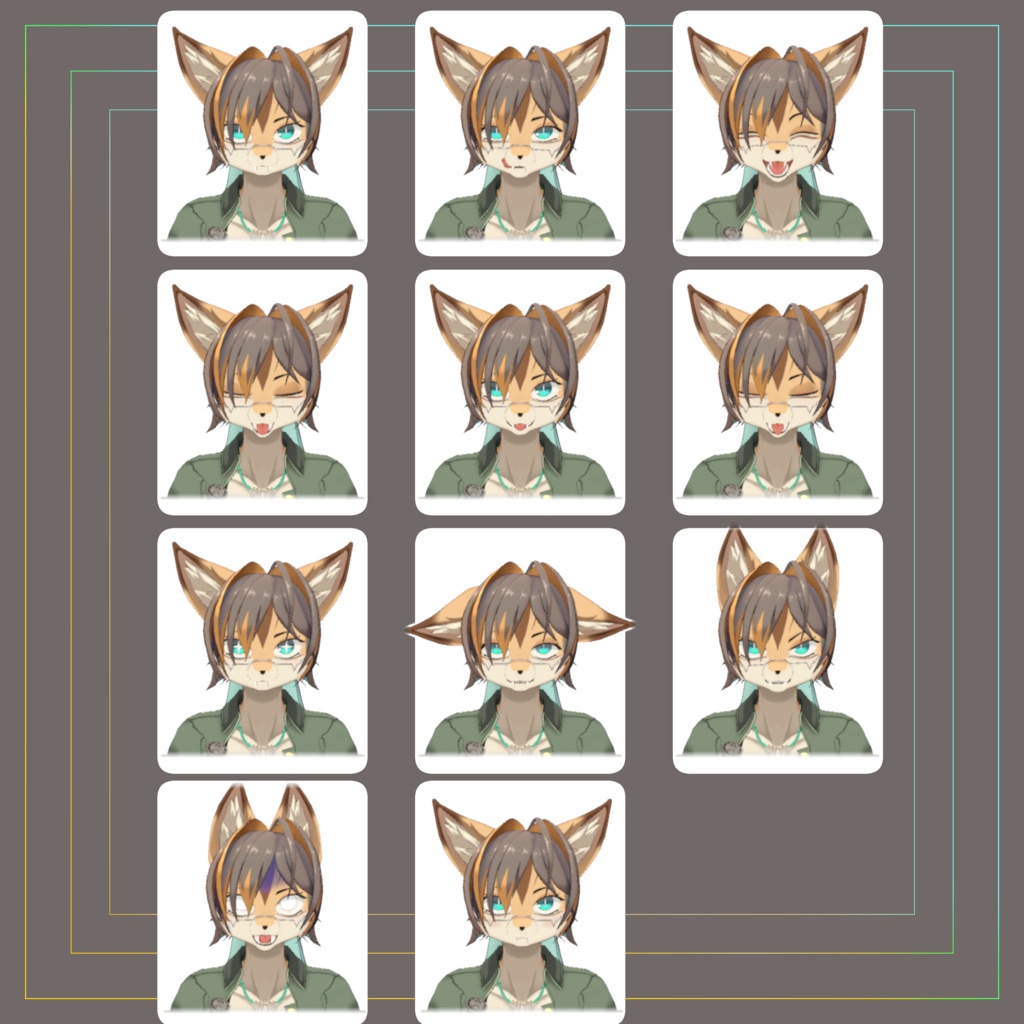 オリジナル3Dモデル オセロマカナ/ocelomacana