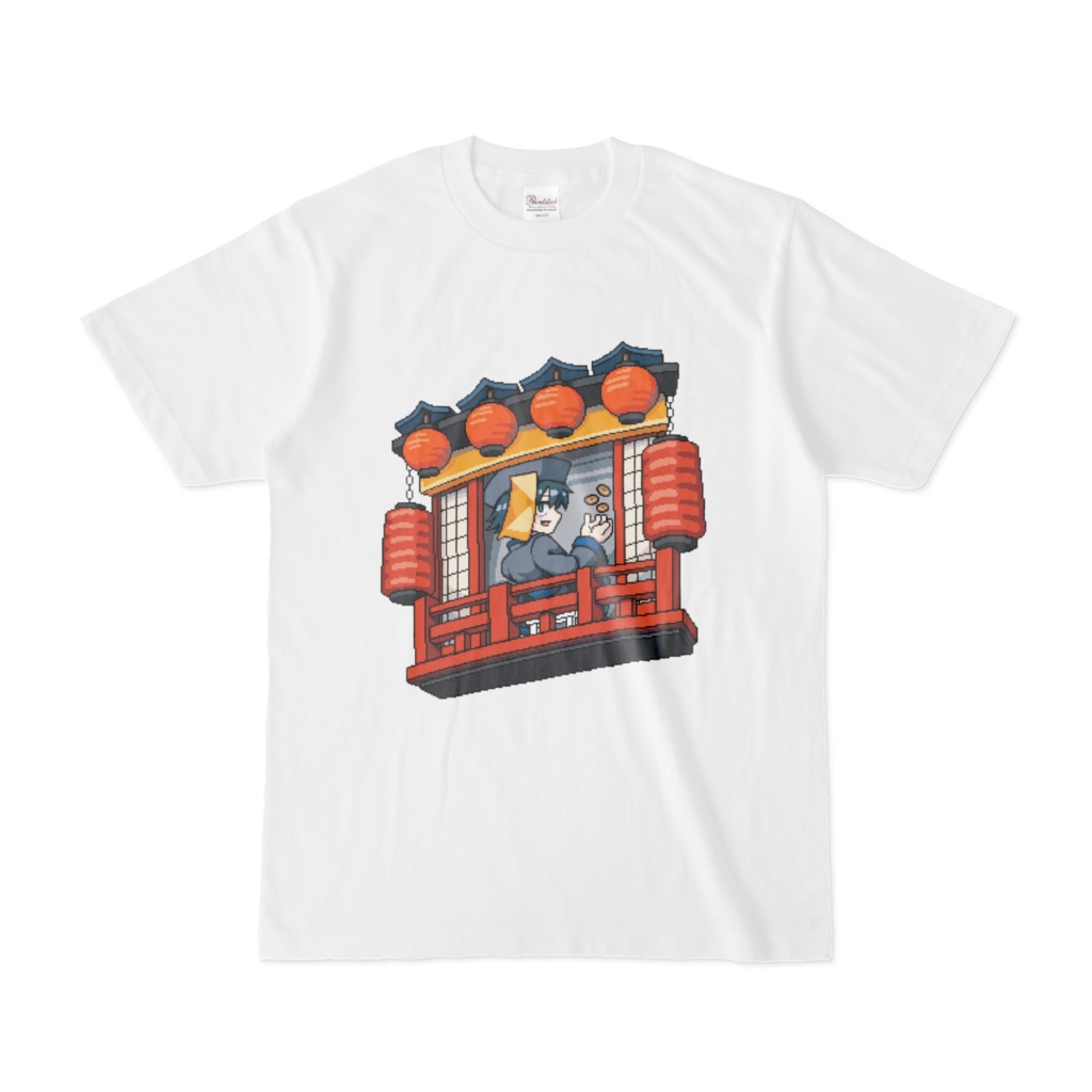 ジウダオ_ドット提灯 Tシャツ
