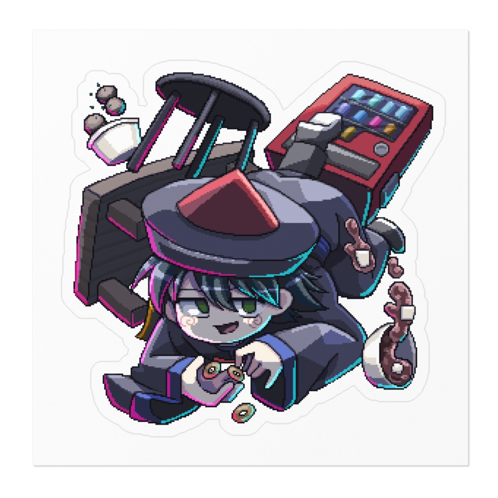 ジウダオ_サイバードット ステッカー