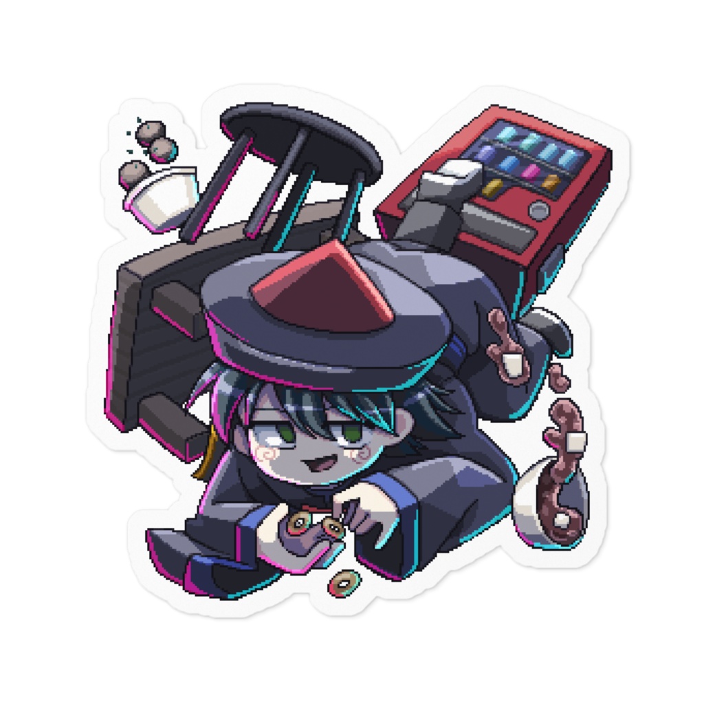 ジウダオ_サイバードット ステッカー