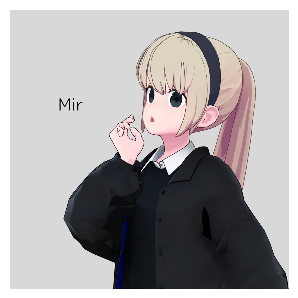 3way レースカチューシャ【4アバター対応】