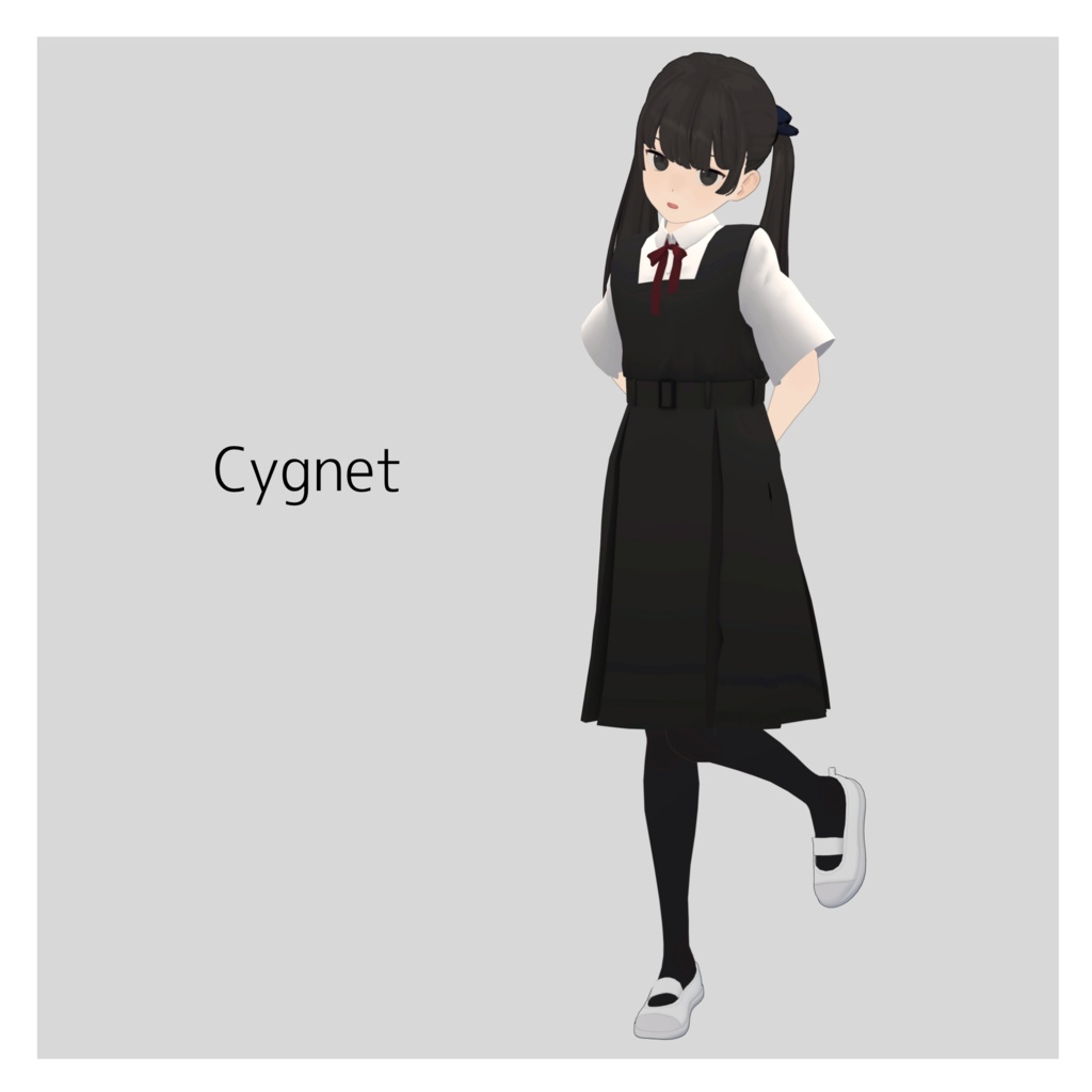 シンプル上履き【5アバター対応】