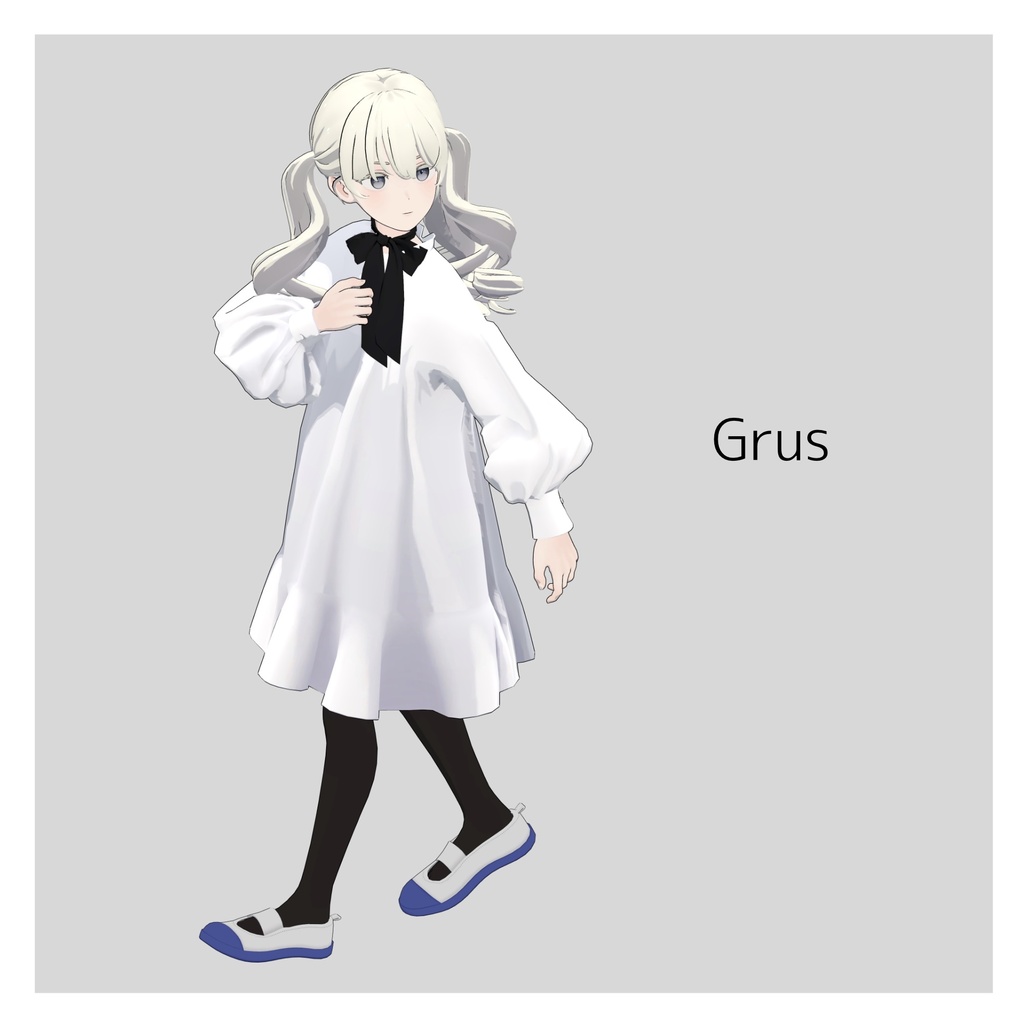 シンプル上履き【3アバター対応】