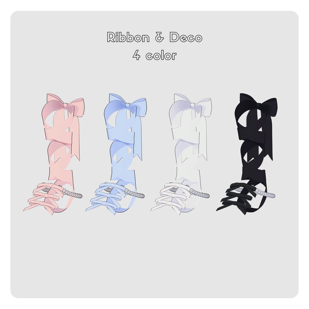 RibbonShoes【3アバター対応】
