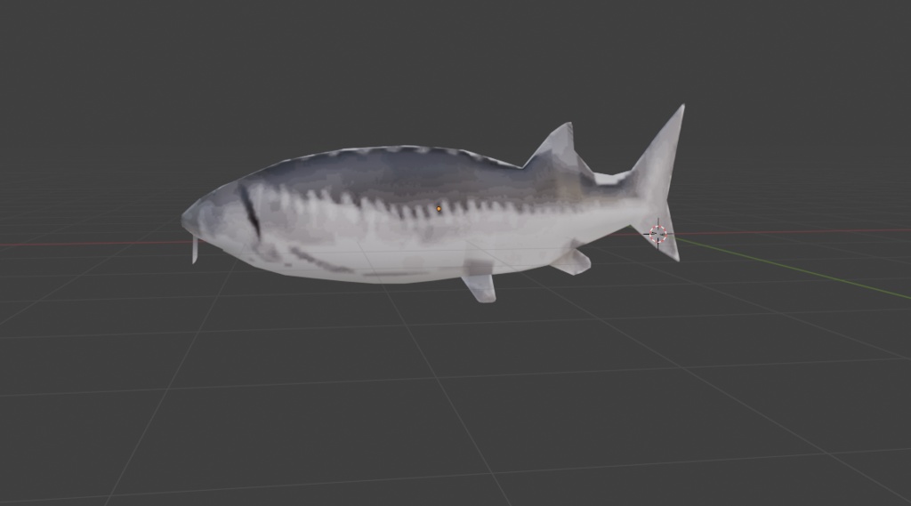 spining sakana FBX