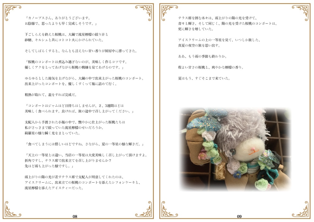 物語付き写真集「夏至とナスタチウム」