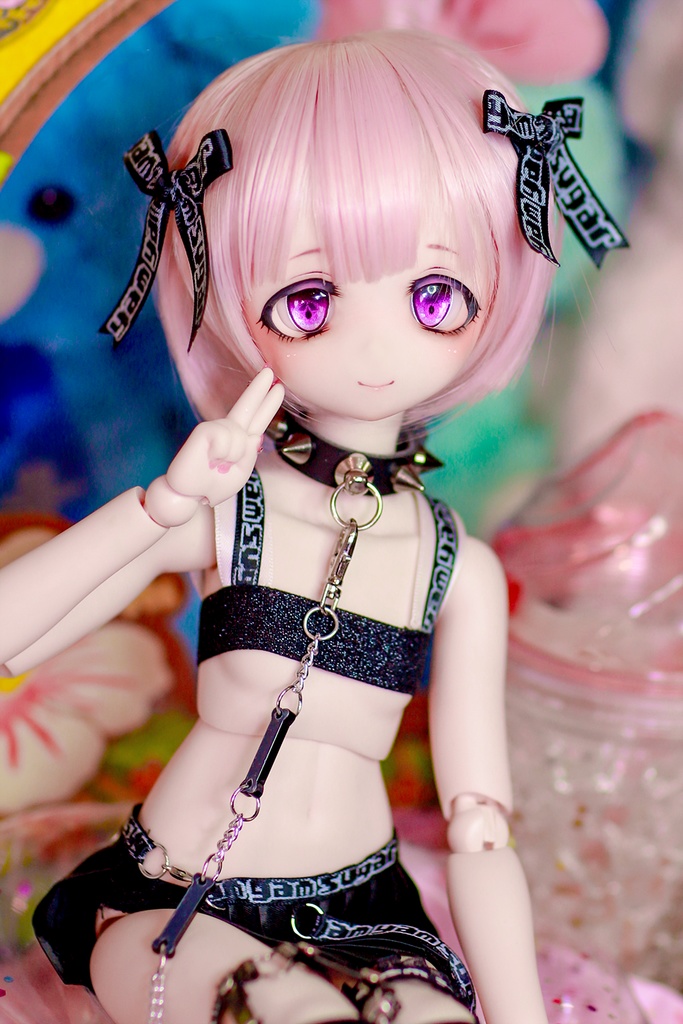 yamリボンヘアピン