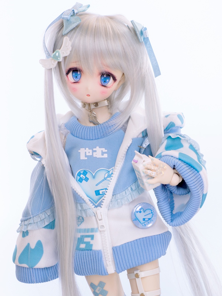 みるくぱっく&缶バッチセット