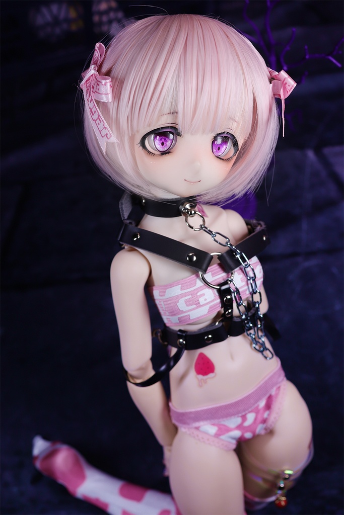 スレイブ拘束ボディハーネスチョーカー