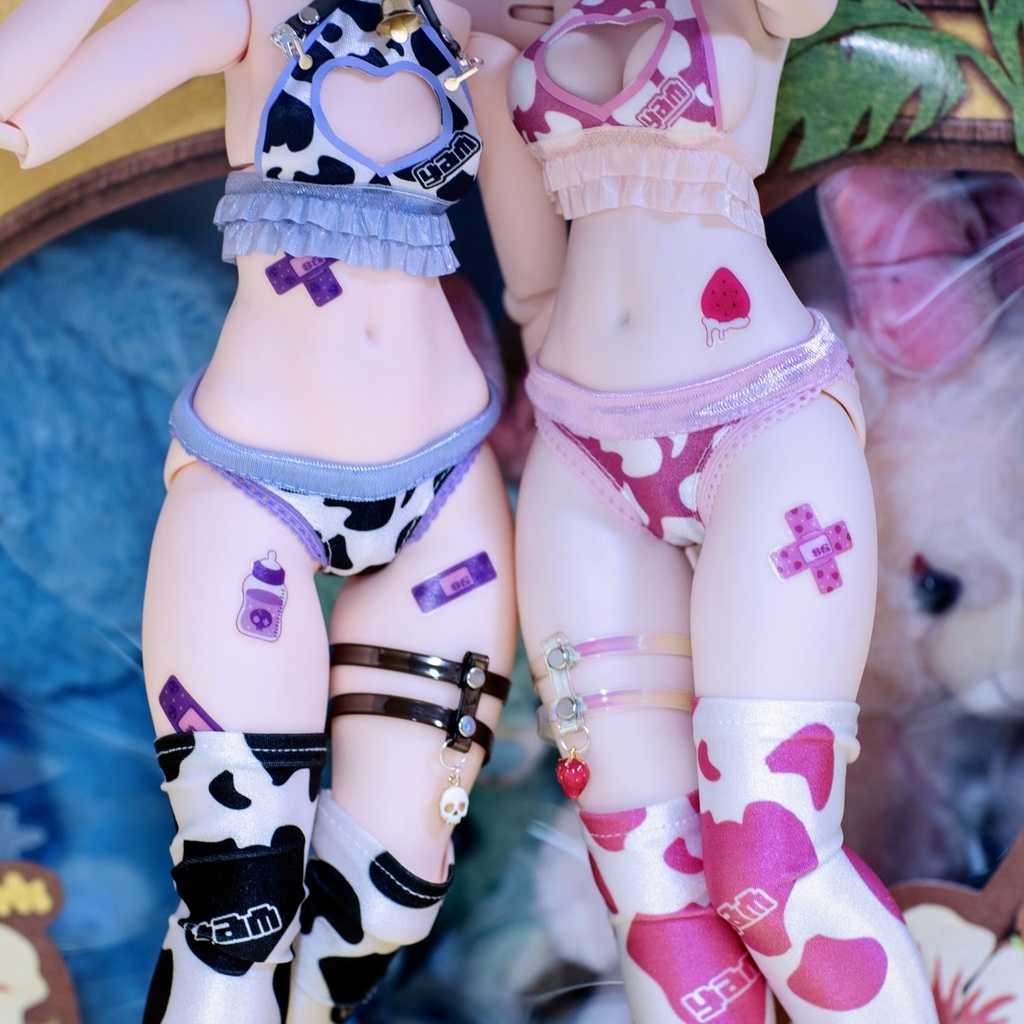【MDDもちあし2.0、DOLLBOT用】うしがらローライズパンツ