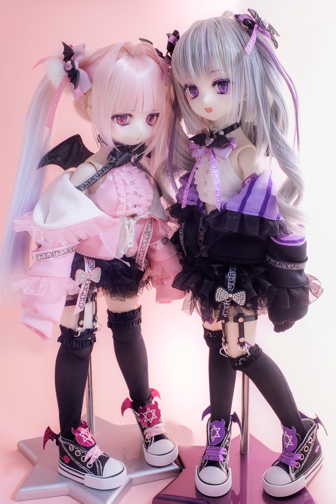 yam フリルショートパーカーセット