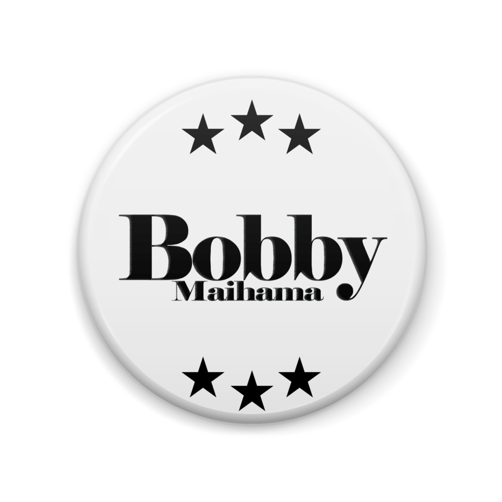 Bobbyの缶バッジ