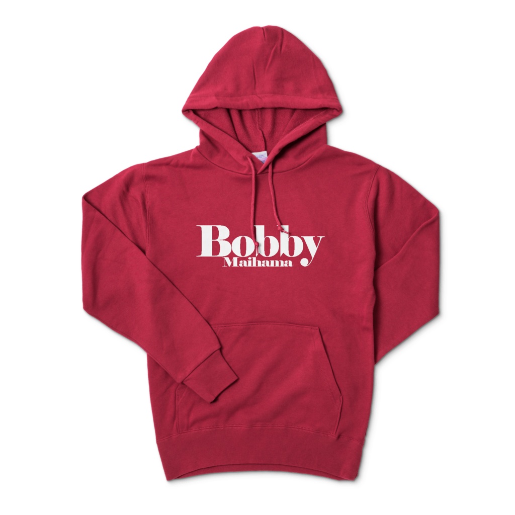Bobbyのパーカー（バーガンディ）