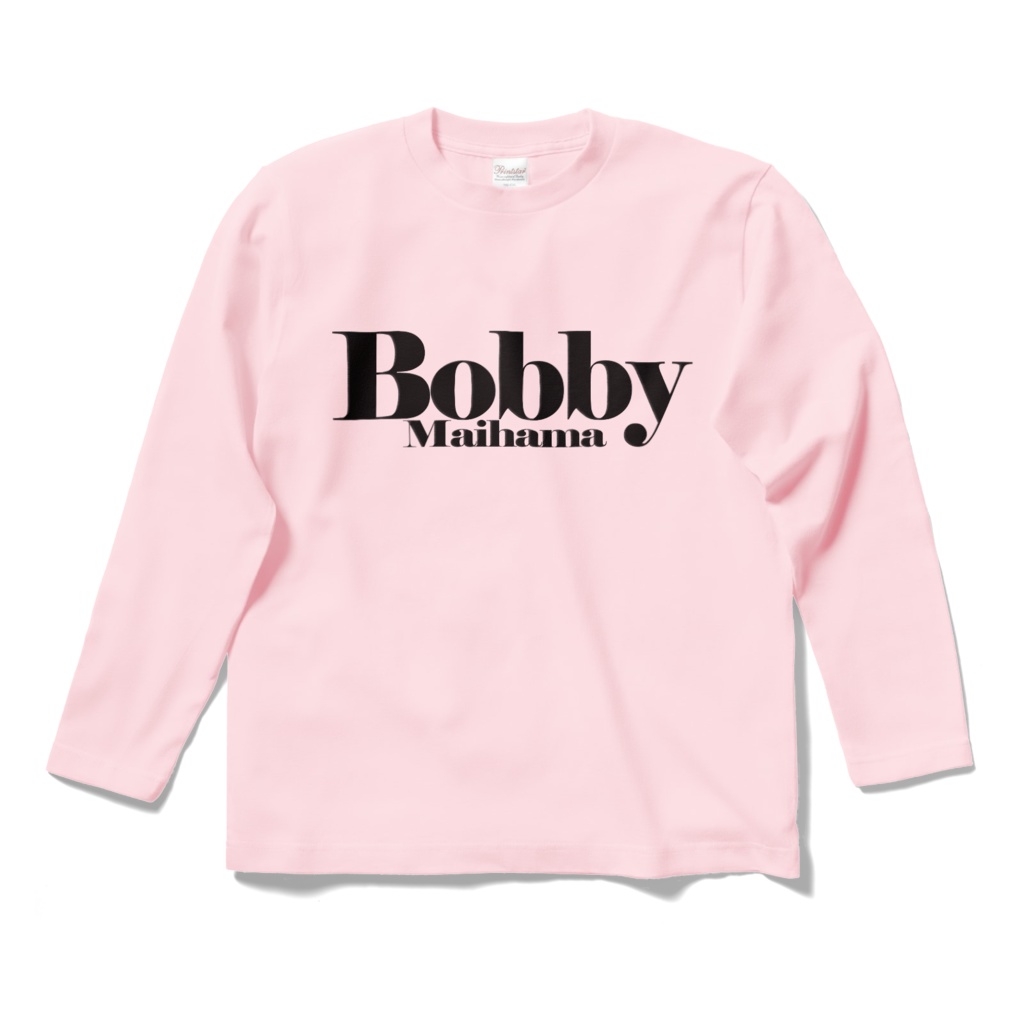 BobbyのロングスリーブTシャツ(ライトピンク)