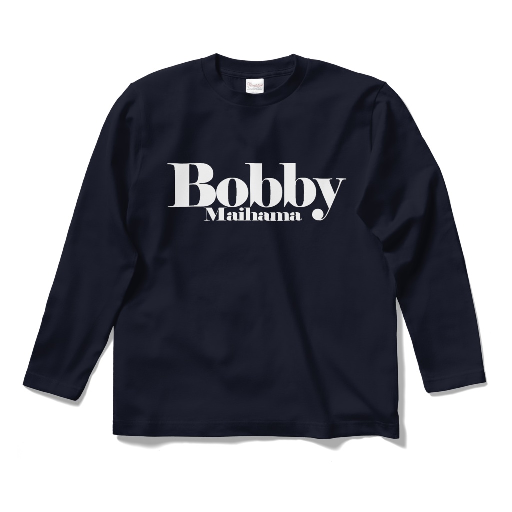 BobbyのロングスリーブTシャツ（ダークネイビー）