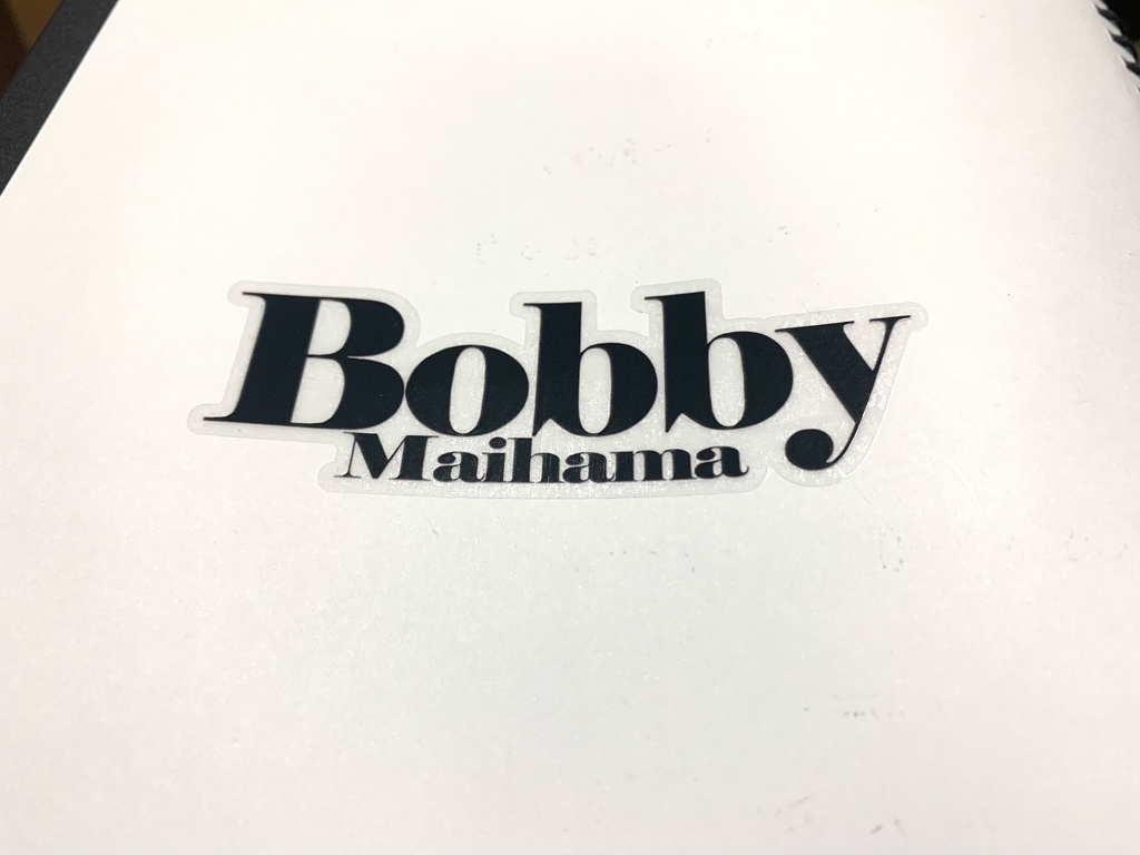 Bobbyのステッカー
