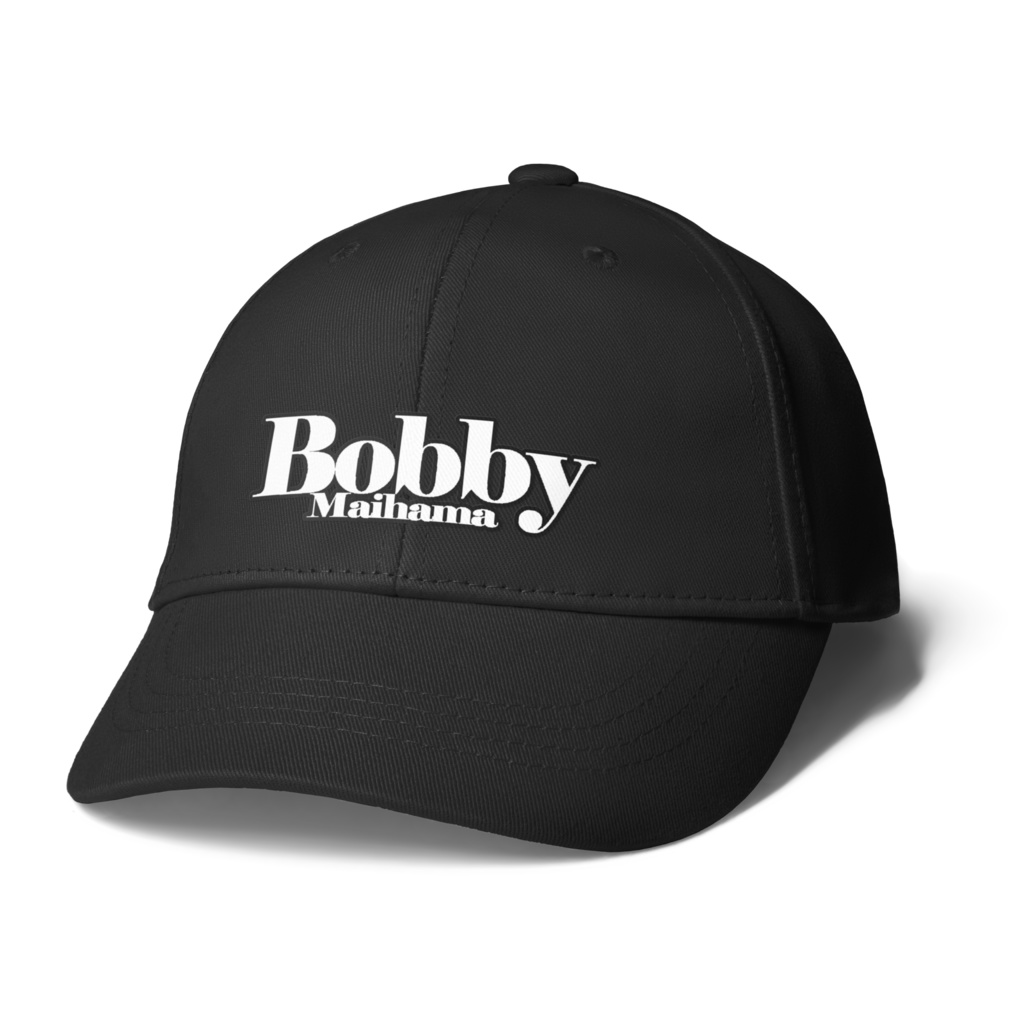 Bobbyのキャップ（ブラック・レッド・ライトブルー）