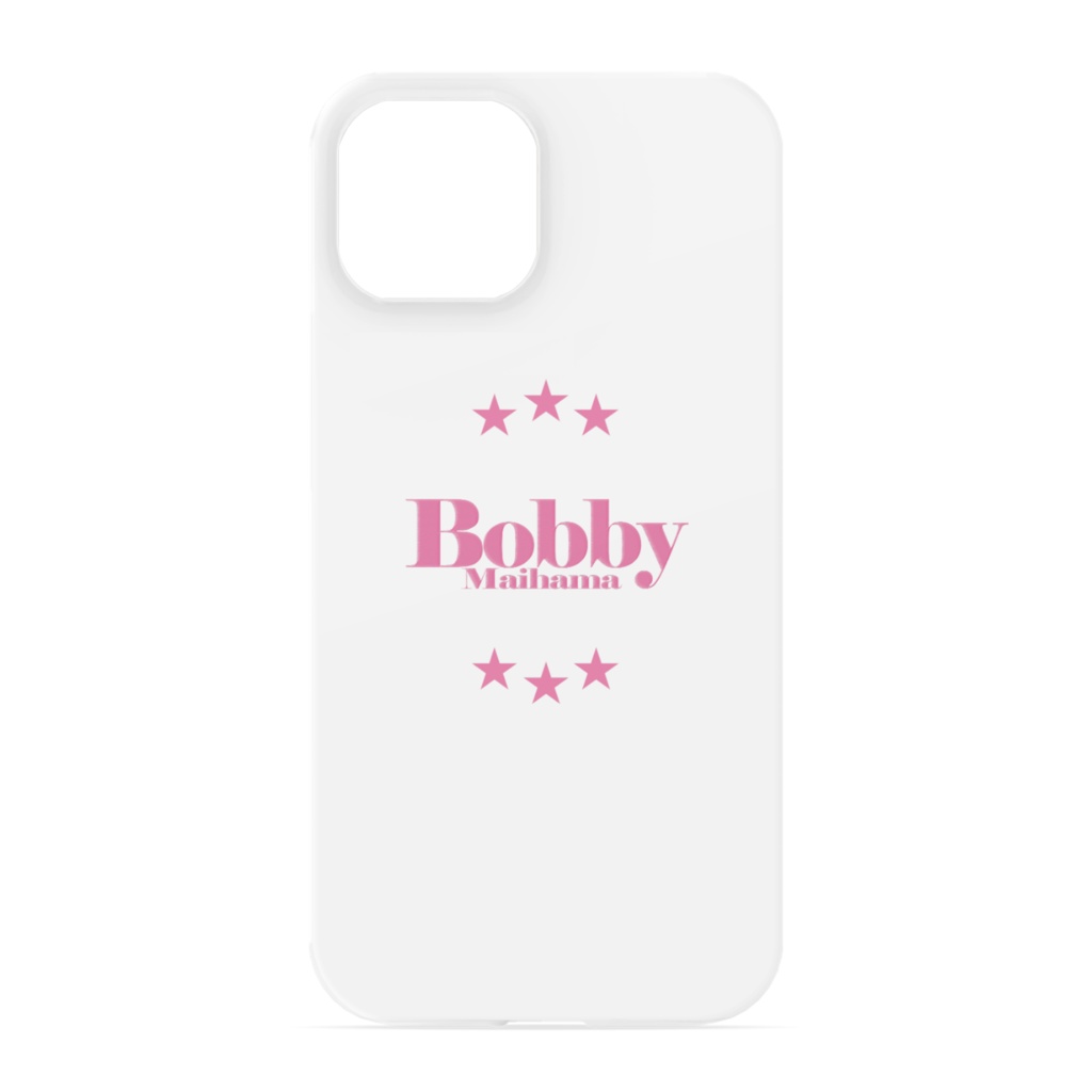 BobbyのiPhoneケース（ピンク）