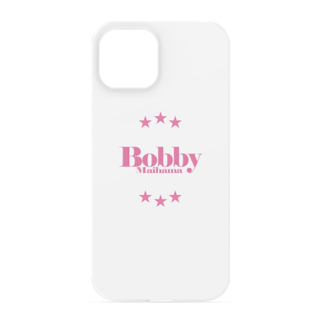 BobbyのiPhoneケース(ピンク)