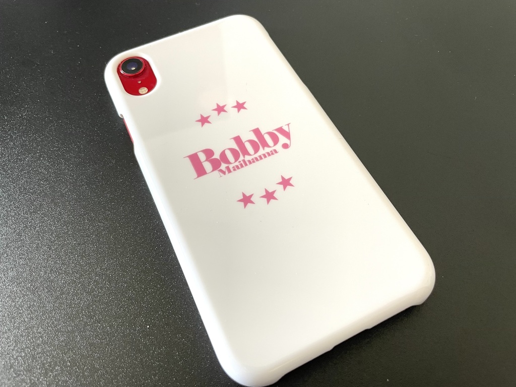 BobbyのiPhoneケース(ピンク)