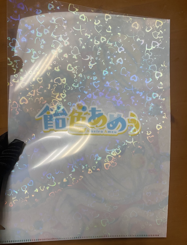 【限定】1周年記念クリアファイル